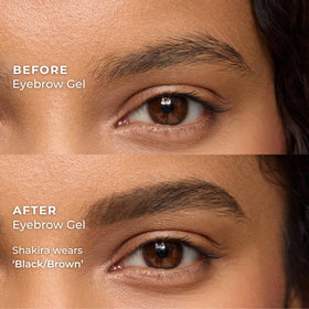 WUNDERBROW angled brush and spoolie close-up for precise application benefit