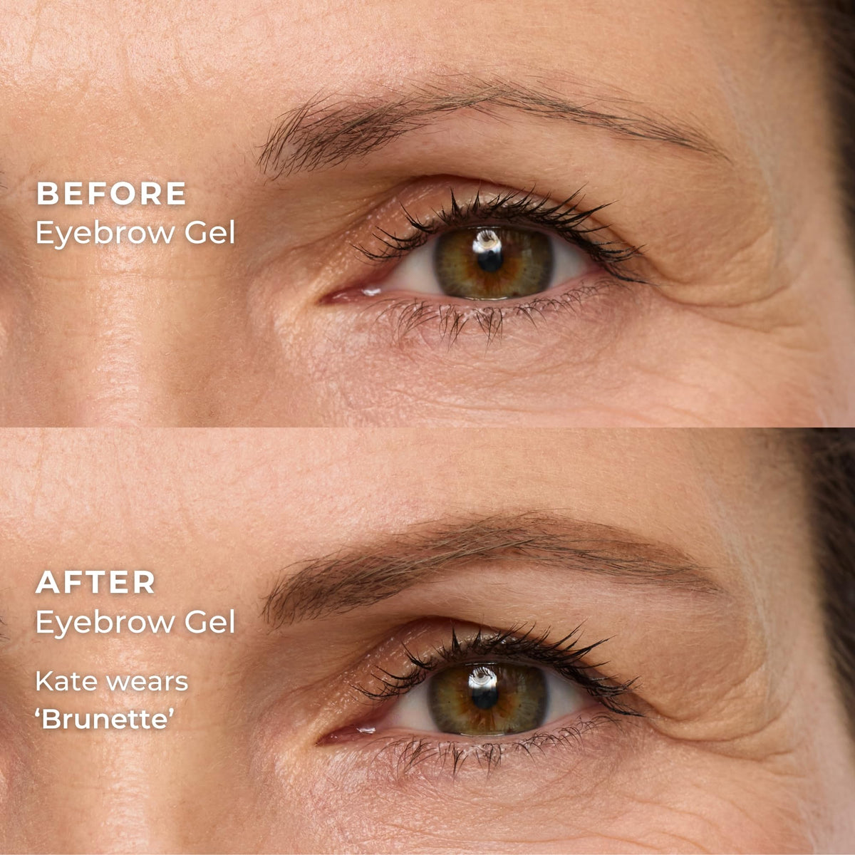 WUNDERBROW dual-precision brush angled end and spoolie for precise shaping