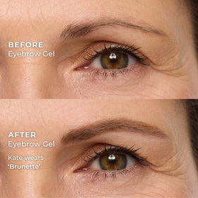WUNDERBROW dual-precision brush angled end and spoolie for precise shaping