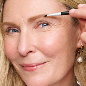 WUNDERBROW compact on bathroom counter showing everyday routine ease