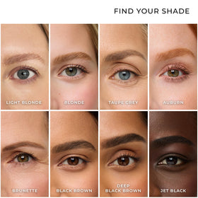 WUNDERBROW spoolie blending product for soft, natural-looking finish