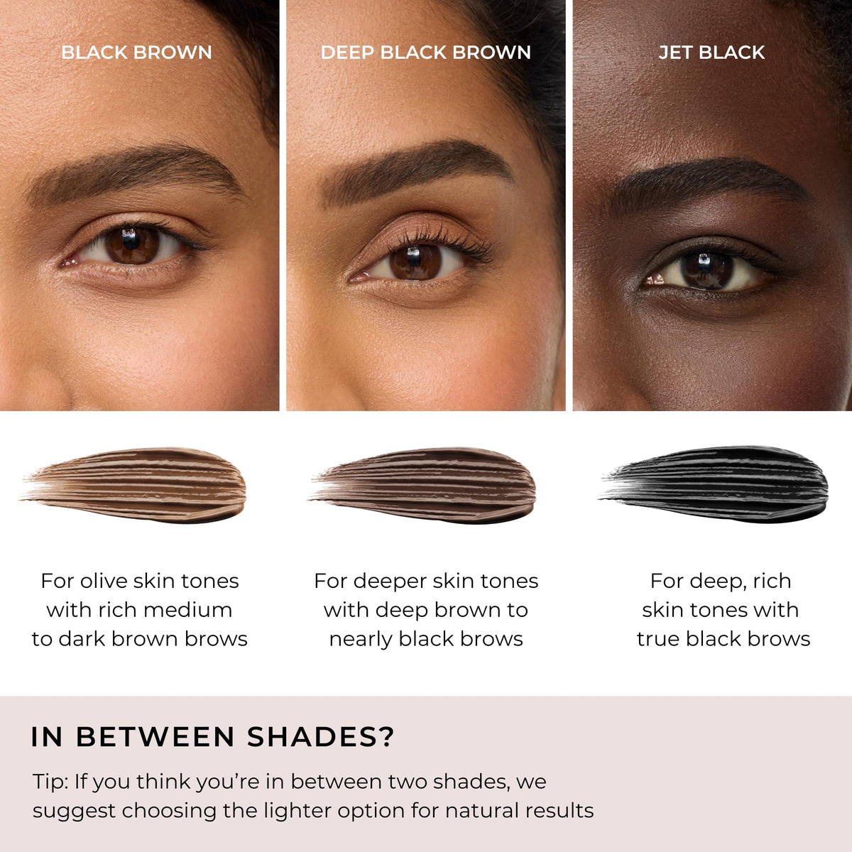 WUNDERBROW gel texture close-up revealing fibers for natural-looking fullness