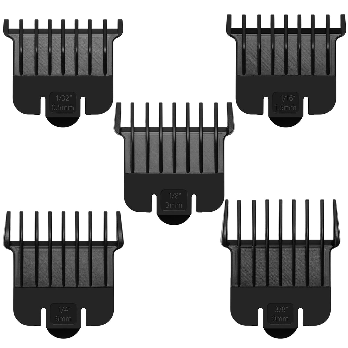 Wusuker front view pack showing five guards and clear benefits