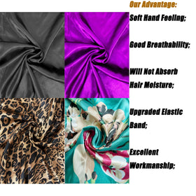 Wzl Wlg close-up satin texture showing smooth fabric for hair protection