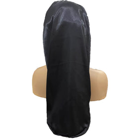 Wzl Wlg roomy bonnet holding long braids, prevents frizz benefit