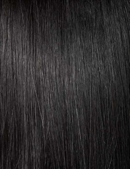 x-pression Outre length comparison showing 24 inch scale for styling versatility benefit