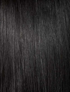 x-pression Outre length comparison showing 24 inch scale for styling versatility benefit