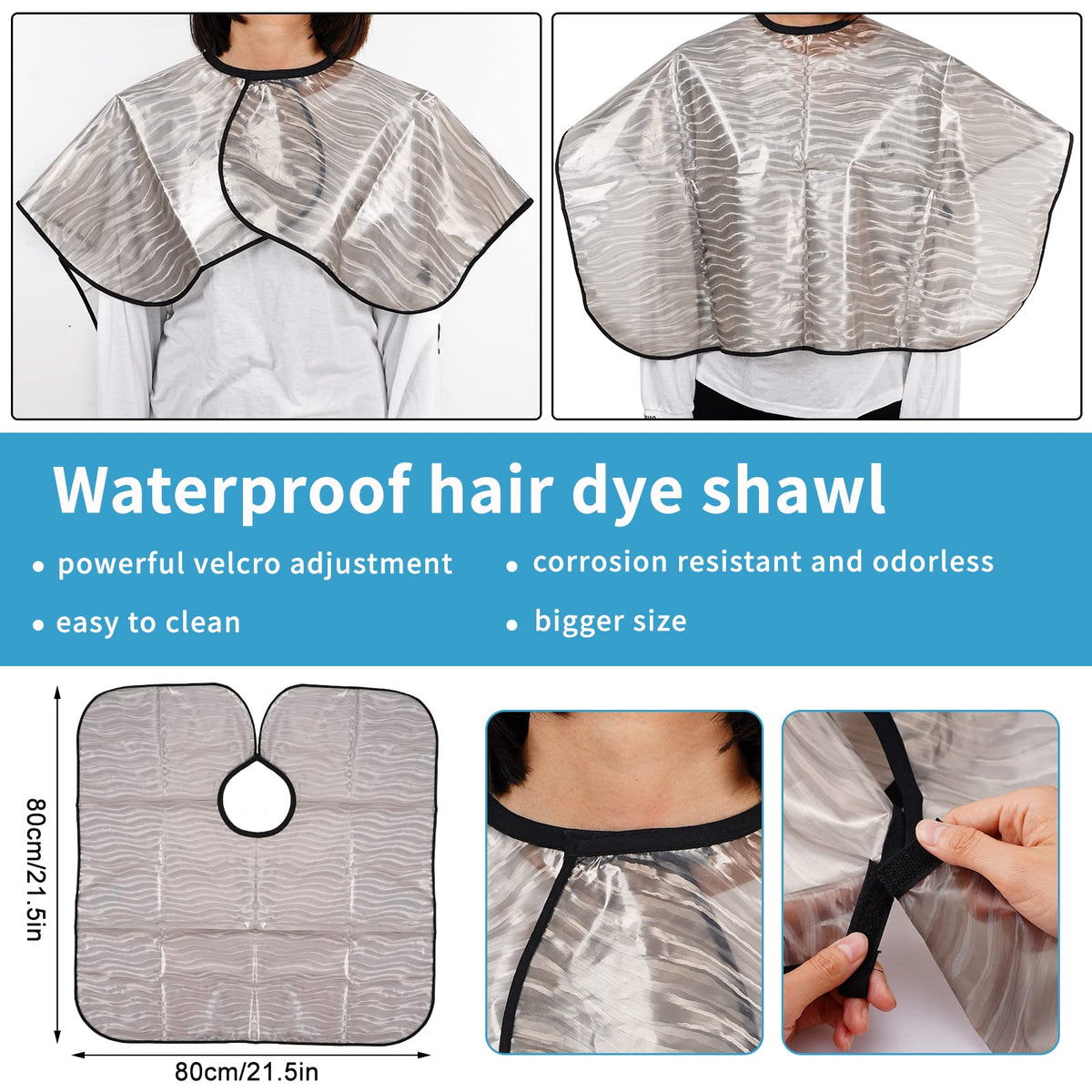 Xarchy hairclips displayed for neat sectioning and faster application