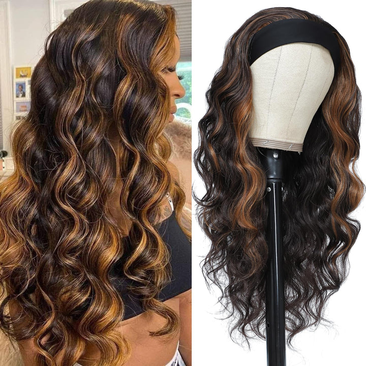 xc coco front view showing long wavy style and natural volume benefit
