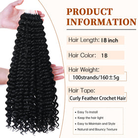 XCHSLB root detail showing invisible knotless technique and comfort benefit