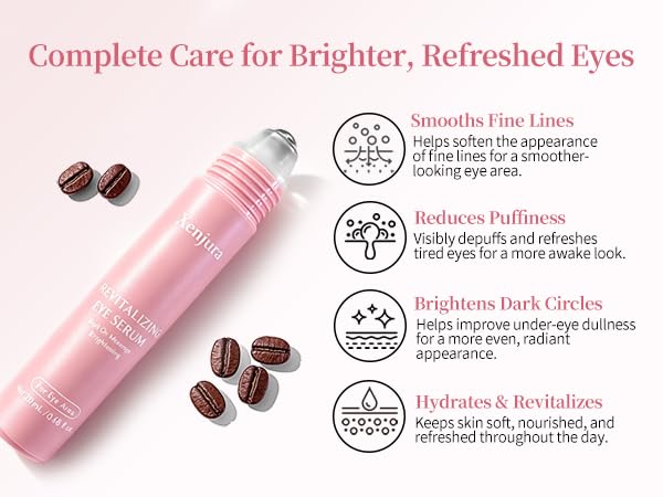 Xenjura conceptual before and after for brighter-looking under-eye area