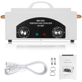XESSCARE front view of sterilizer unit showing compact design and easy access
