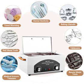 XESSCARE stainless steel chamber open revealing rust-resistant interior and tray