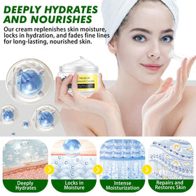 XIAMOFUZHOU application demonstration on skin illustrating fast absorption