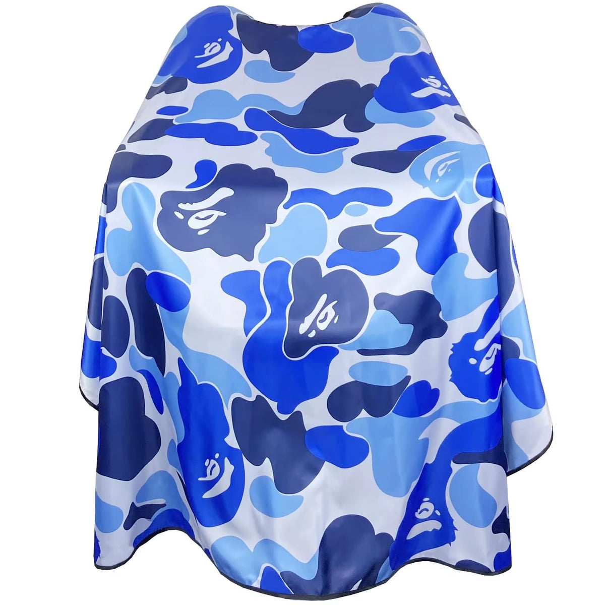 Xianjing camo cape strap closure detail illustrating easy fasten and release