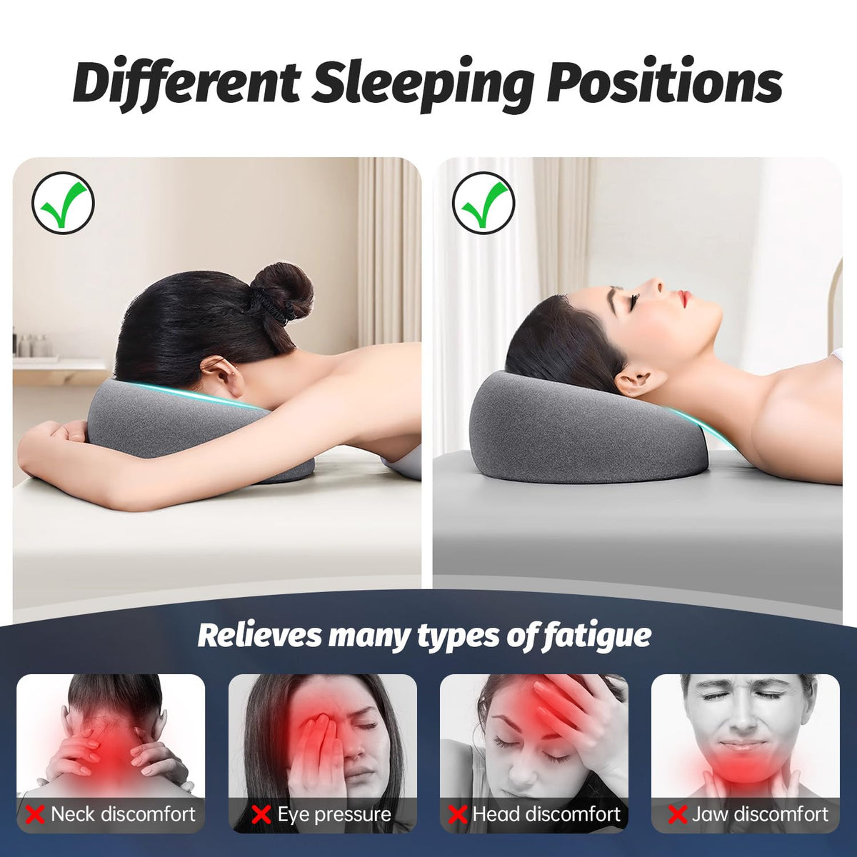 xiaomubiao side profile contour supporting forehead and jaw alignment