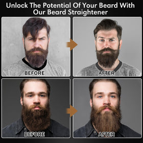 XIKEZAN beard oil and balm displayed to hydrate hair and add manageability