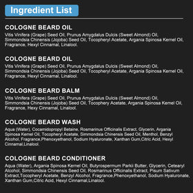 XIKEZAN lifestyle shot of man grooming beard, presents polished appearance