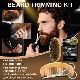 XIKEZAN travel bag open with products, organized grooming on the go