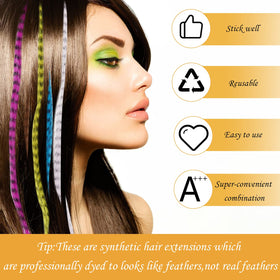 Xinnun close-up feather texture showing smooth synthetic fibers and durable finish