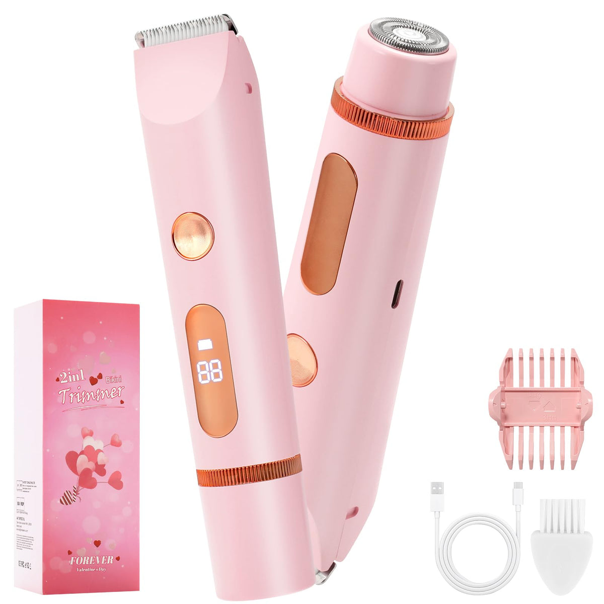 Xinvinx front view showing sleek pink body and dual-function benefit