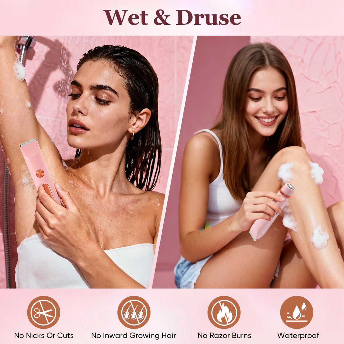 Xinvinx shown in shower highlighting IPX7 waterproof convenience