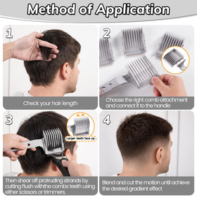 Xisilin kit in a home barber setup delivering salon-style results