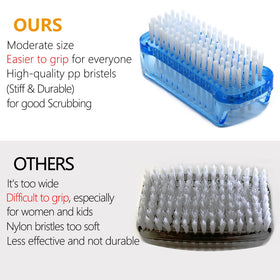 Xjinmin close-up of soft-stiff bristles highlighting deep-cleaning texture and gentle feel