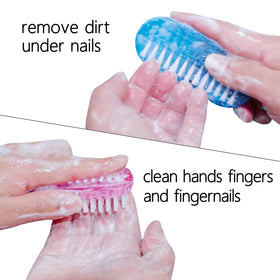 xjinmin close-up of long PP bristles showing gentle cleaning benefit