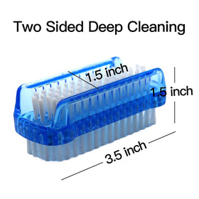 Xjinmin packaging with two blue and two white brushes showing included set and ready use