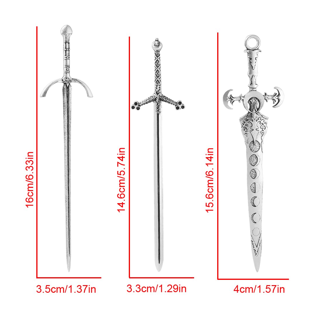 XJYHDY close-up of engraved sword detail highlighting craftsmanship and textured grip