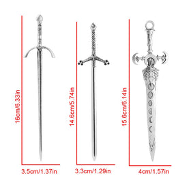 XJYHDY close-up of engraved sword detail highlighting craftsmanship and textured grip