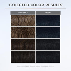 XMONDO applying mask to hair strand demonstrating even color deposit