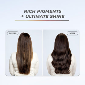 XMONDO being applied to hair showing even distribution and ease of use