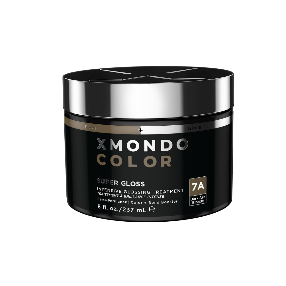 XMONDO front packaging showing shade and gloss benefits