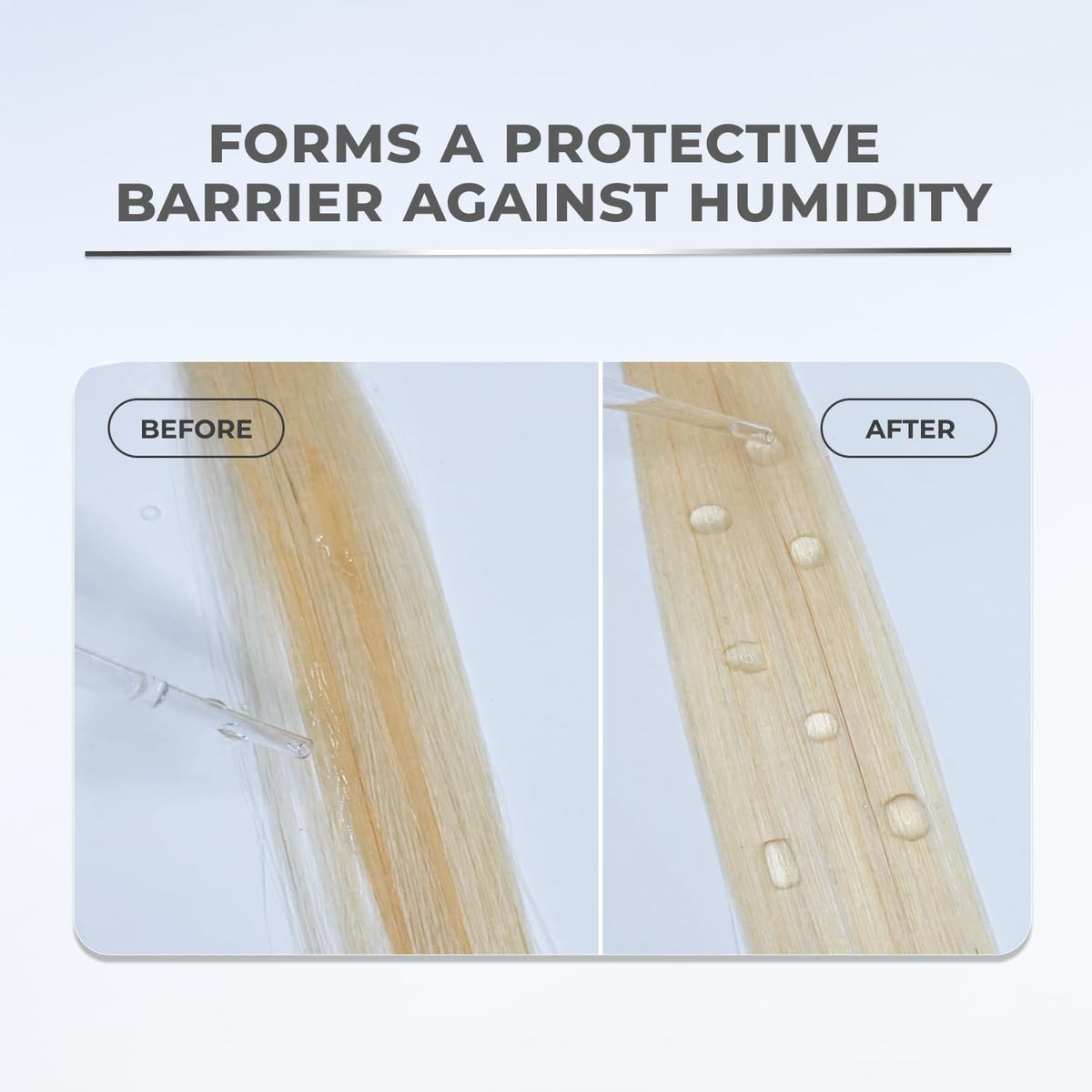 XMONDO on bathroom vanity suggesting routine use and salon-like results
