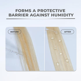XMONDO on bathroom vanity suggesting routine use and salon-like results