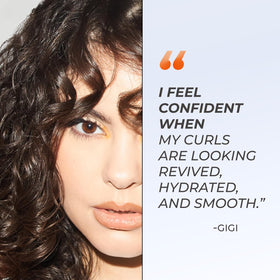 XMONDO in lifestyle beach scene for natural frizz control benefit