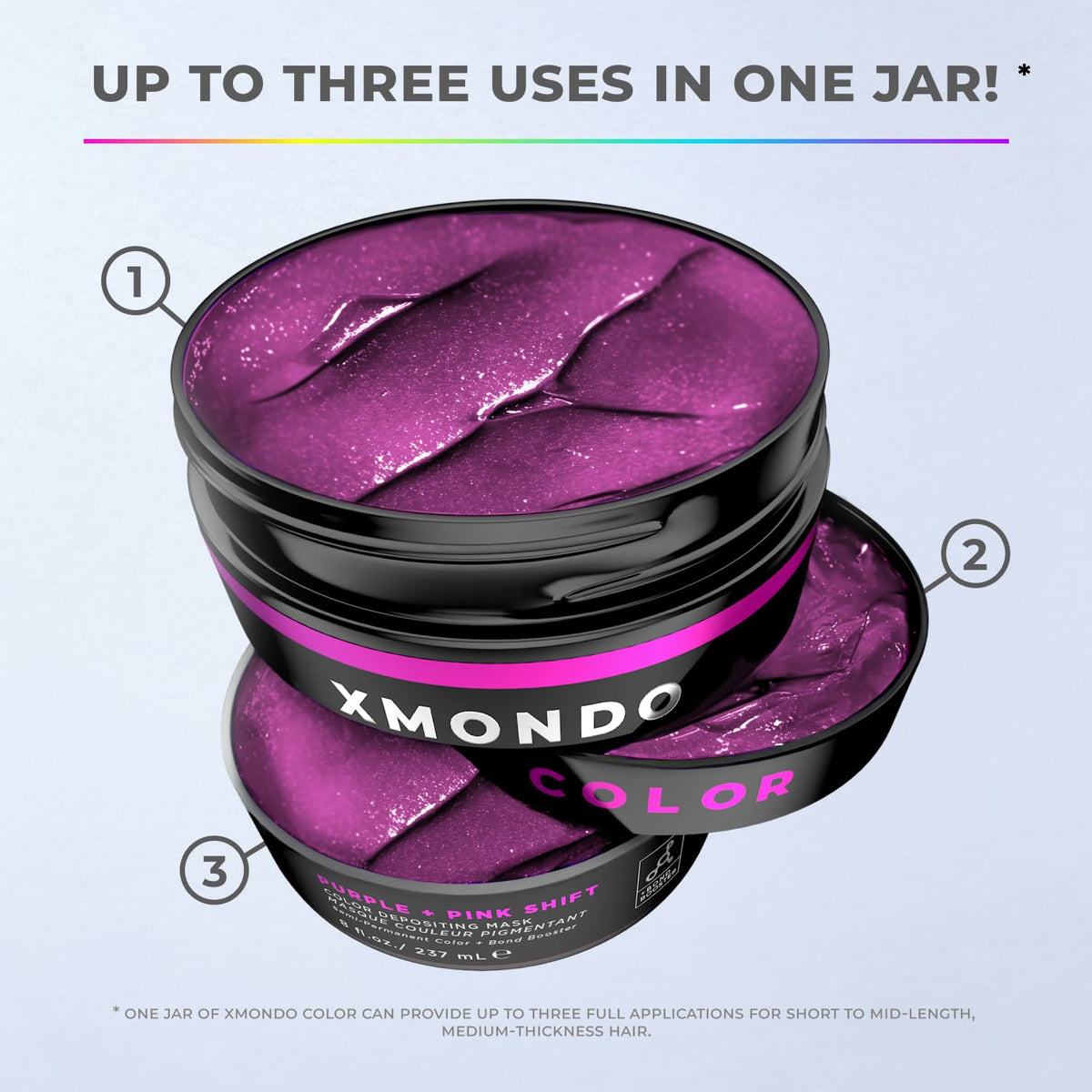 XMONDO rinsing in cool water showing stain-conscious aftercare