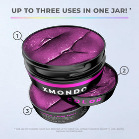 XMONDO rinsing in cool water showing stain-conscious aftercare