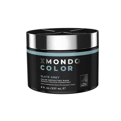 XMONDO front packaging showing slate grey mask and benefits