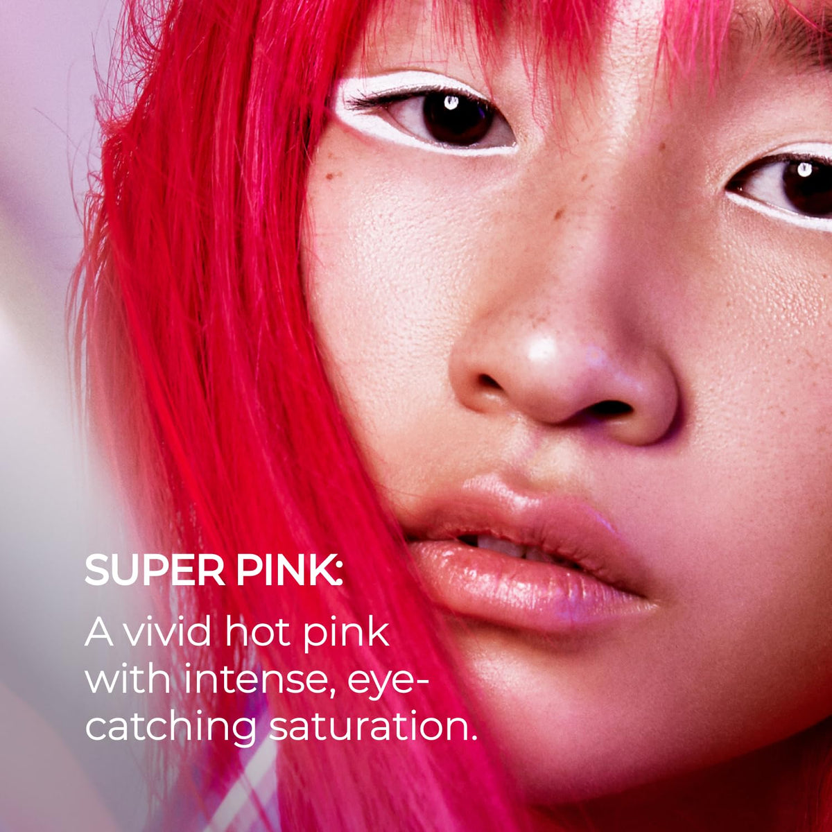 XMONDO mask applied with brush demonstrating easy at-home application and even coverage