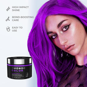 XMONDO hair strand detail showing reflective shine and smoothness