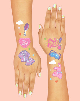 xo, Fetti demonstration of application on skin showing fast, easy use