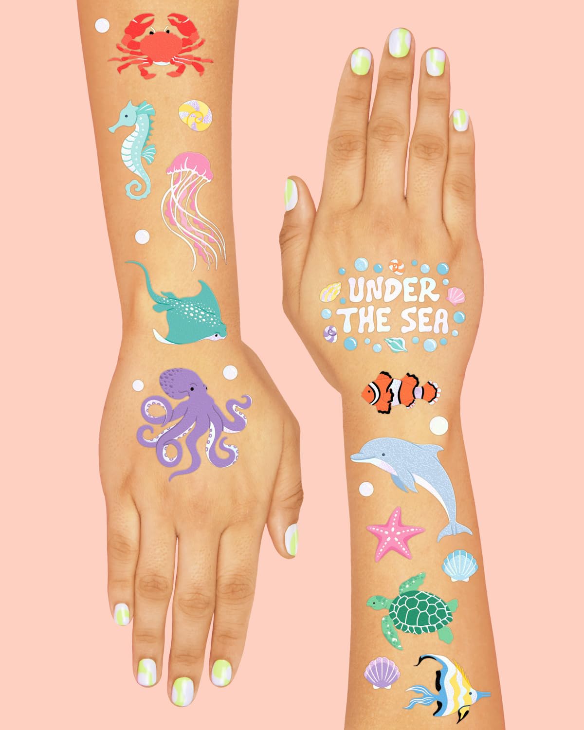 xo, Fetti iridescent foil detail sparkling on a whale design for photo-ready shine