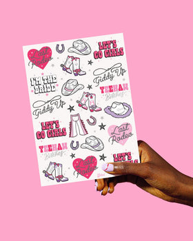 xo, Fetti mixed tattoos on bridesmaids enhancing group photos and coordinated looks