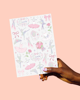 xo, Fetti tattoos used on a decorated party table as instant favors and accessories