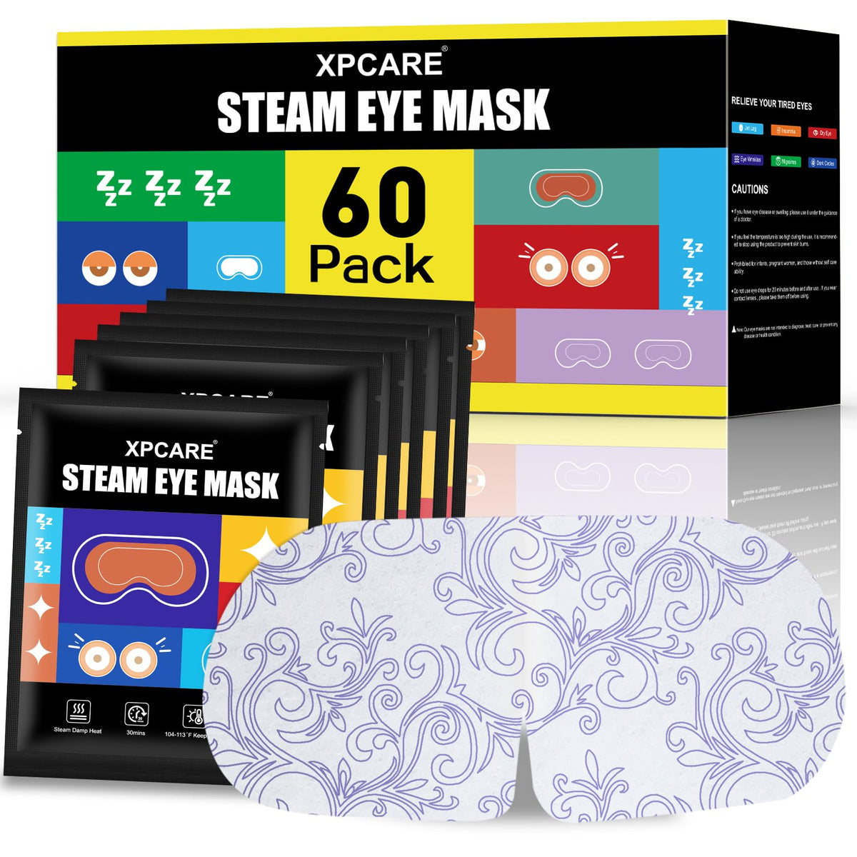 XPCARE front packaging showing 60-pack and product name for easy identification and value