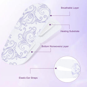 XPCARE individually sealed packet of a single self-heating steam eye mask