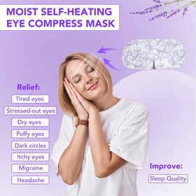 XPCARE mask worn on bedside for relaxation, helps users unwind before sleep